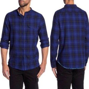 Michael Bastian Plaid Flannel Long Sleeve Shirt Men's Small NWT Gorpcore